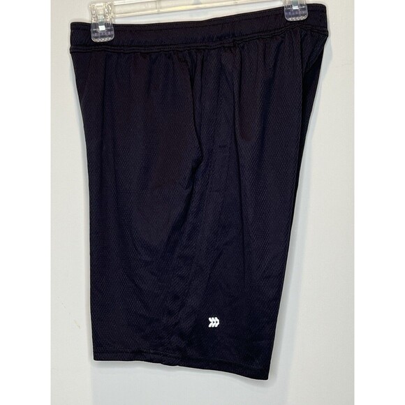 All In Motion Shorts Boys Medium Black Polyester Athletic Basketball Logo - Picture 5 of 12